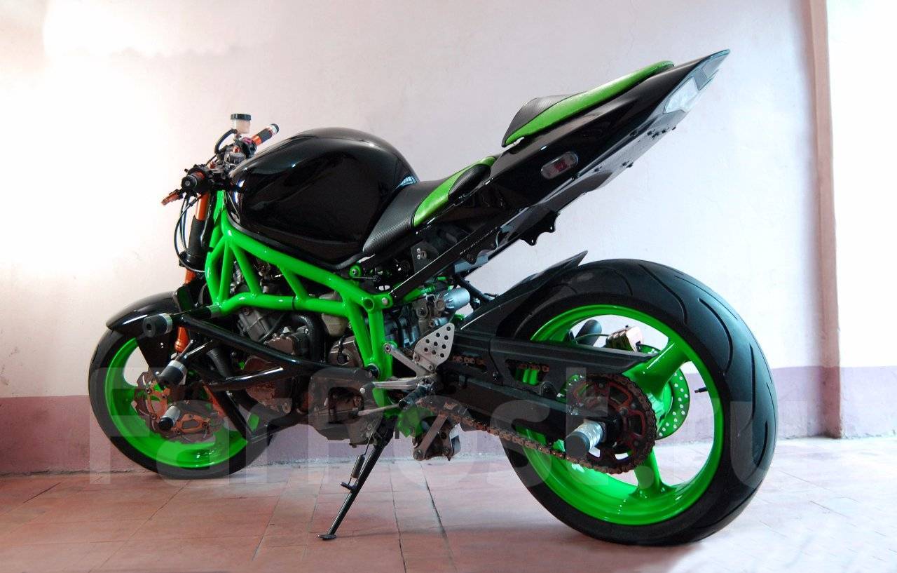 Kawasaki zx6r 636 стант