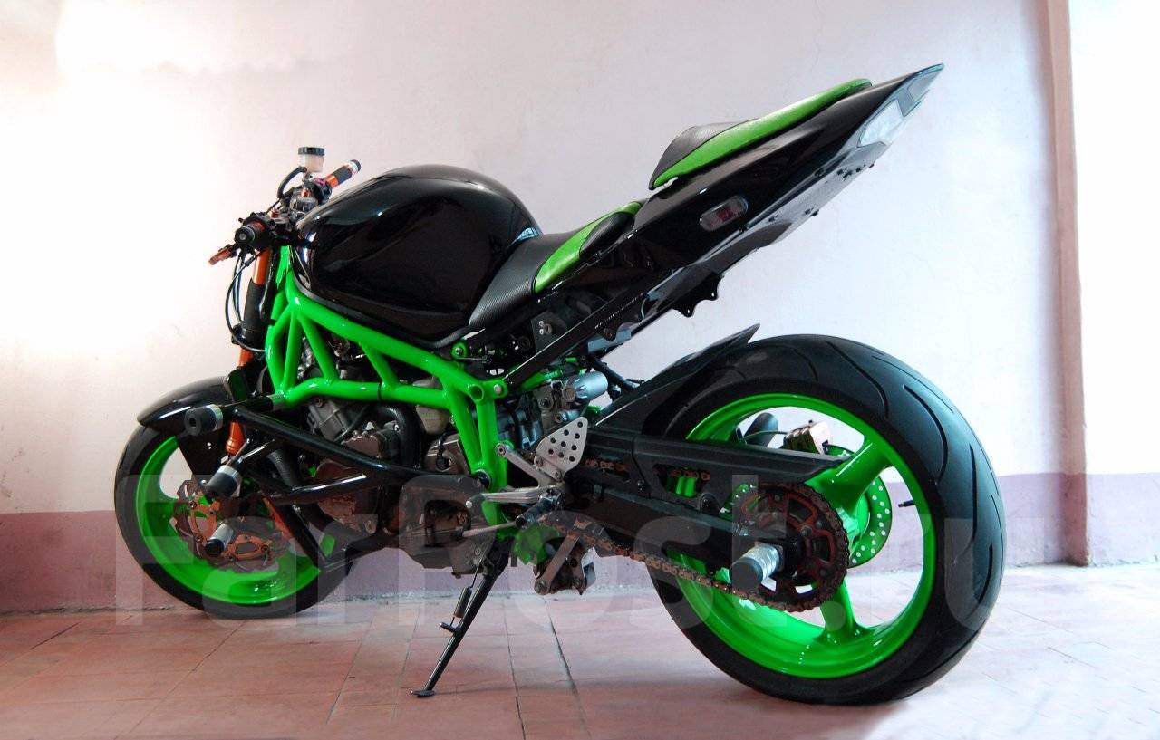 Кавасаки zx6r стант