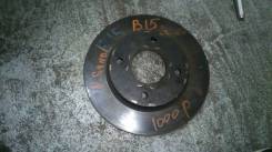 Диск тормозной. Nissan: Bluebird, Wingroad, Primera Camino, Bluebird Sylphy, Expert, Sentra, Primera, AD, Pulsar, Sunny Двигатели: CD20E, QG18DD, QG18...