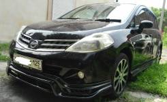 Обвес кузова аэродинамический. Nissan Tiida. Под заказ