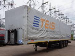 Kogel SN24. Полуприцеп бортовой тентованный Kogel SN 24, 28 700 кг.