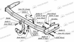Фаркоп. Kia Combi Ford Maverick Mazda Tribute, EP3W, EPEW, C01, EPFW, CU09B, CZ90Z Двигатели: D4AL, D4DA, L3VE, AJ, YF, AJV6, L3. Под заказ