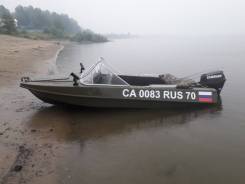Обь-М. 2016 год год, длина 4,20 м., двигатель подвесной, 25,00 л.с., бензин