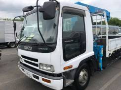 Isuzu Forward. Бортовой грузовой манипулятор 2002год, 7 200 куб. см., 5 000 кг., 4x2