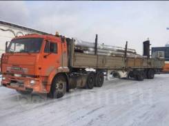 КамАЗ 6460. Камаз 6460 в сцепке, 360 куб. см., 40 000 кг.