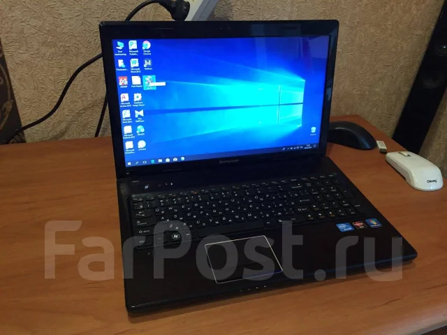 Lenovo G570. 15.6", 1,5����, ��� 4 ��, ���� 500���, WiFi: 1, Bluetooth: 1, ����������� �� 2��. ����
