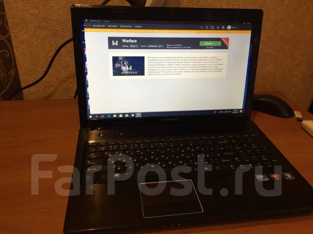 Lenovo G570. 15.6", 1,5����, ��� 4 ��, ���� 500���, WiFi: 1, Bluetooth: 1, ����������� �� 2��. ����