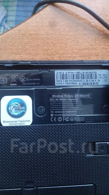 Asus Eee PC 1011PX. 10.1", 1 660����, ���� 320���, WiFi: 1, Bluetooth: 1, ����������� �� 11��. ����