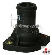 Фланец системы охлаждения. Volkswagen: Caddy, Passat, Jetta, Scirocco, Sharan, Vento, Lupo, Polo, Corrado, Gol, Golf, Saveiro Seat: Arosa, Ibiza, Inca...