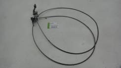 Механизм открывания лючка бензобака с тросом Mitsubishi Outlander (CU) 2003-2009 (MR303200 MR487761)