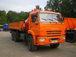 Fassi. КМУ 155 на шасси Камаз 43118 б/у (2014 г., 87230км, 2289мч), 6x6