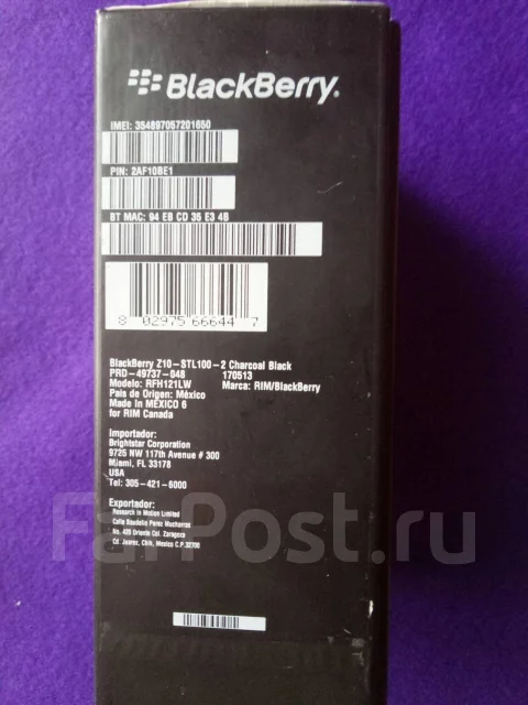 BlackBerry Z10. �/�, ������, 4G LTE ����