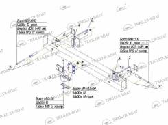 Фаркопы. Mercedes-Benz M-Class, W163 Двигатели: M112E32, M112E37, M113E50. Под заказ