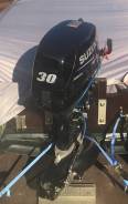 Suzuki. 30,00 л.с., 2-тактный, бензиновый, нога S (381 мм), 2018 год год