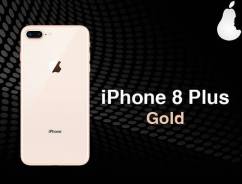 Apple iPhone 8 Plus. Новый, 256 Гб и больше, Желтый, Золотой