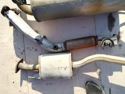 Приемная труба глушителя. Mitsubishi Pajero, H66W, H76W Mitsubishi Pajero iO, H61W, H66W, H71W, H76W Mitsubishi Montero, H66W, H76W Двигатель 4G93