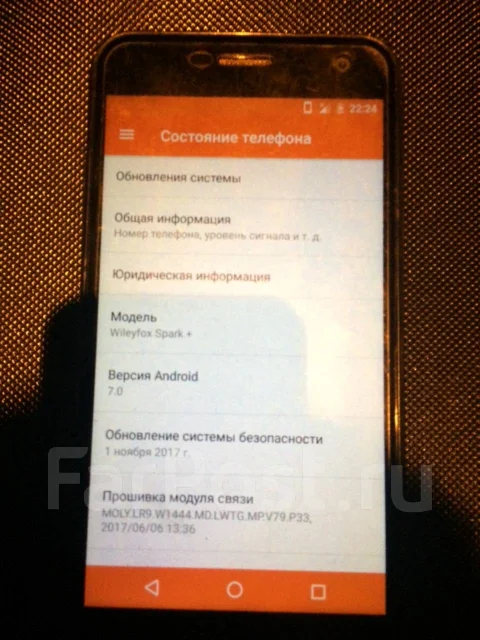 Wileyfox Spark+. �/� ����
