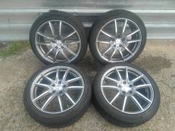 Weds_Leonis_Navia_01_amf/bridgestone 225/45/18. 8.0x18" 5x114.30 ET42 ЦО 73,0 мм.