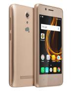 Micromax Bolt Pace Q402. Б/у, до 8 Гб, Золотой, 4G LTE, Dual-SIM