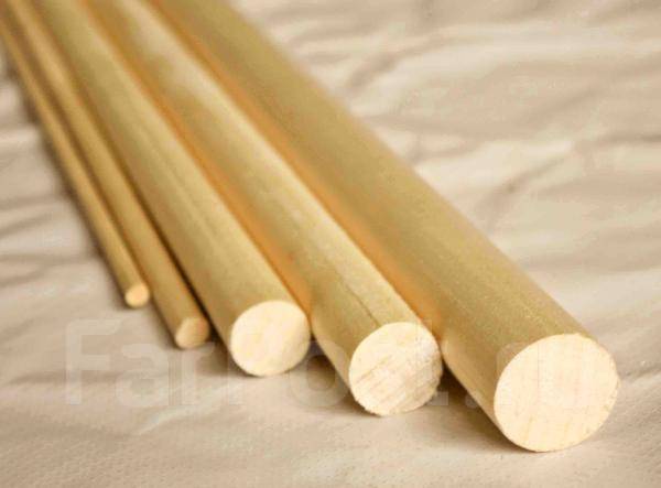 Шкант береза D-20 мм L-150 мм - Пиломатериалы, изделия из дерева во ...