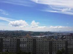 2-комнатная, улица Адмирала Кузнецова 84. 64, 71 микрорайоны, агентство, 52 кв. м. Вид из окна днём