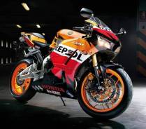 Honda CBR 1000RR Fireblade. 1 000 куб. см., исправен, птс, с пробегом