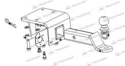 Фаркоп. Volkswagen Amarok, 2HA, 2HB Двигатели: CNEA, CNFB, CSHA