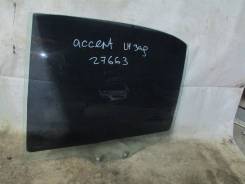 Стекло боковое. Hyundai Accent, LC, LC2 Hyundai Verna Двигатели: D3EA, G4EA, G4EB, G4ECG, G4EDG, G4EK