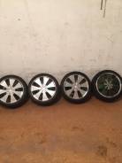Продам комплект колес Lexani на 17 с летней резиной. 7.0x17" 4x100.00, 4x114.30 ET28 ЦО 73,0 мм.