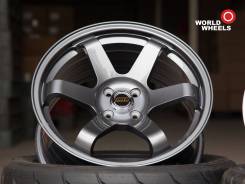RAYS VOLK RACING TE37. 8.0x17", 4x100.00, ET35, ЦО 73,1 мм.