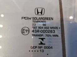 Стекло боковое. Honda Accord, CR2, CR3, CR5, CR6, CR7 Двигатели: J35Y, K24W, K24W4, LFA, R20A3