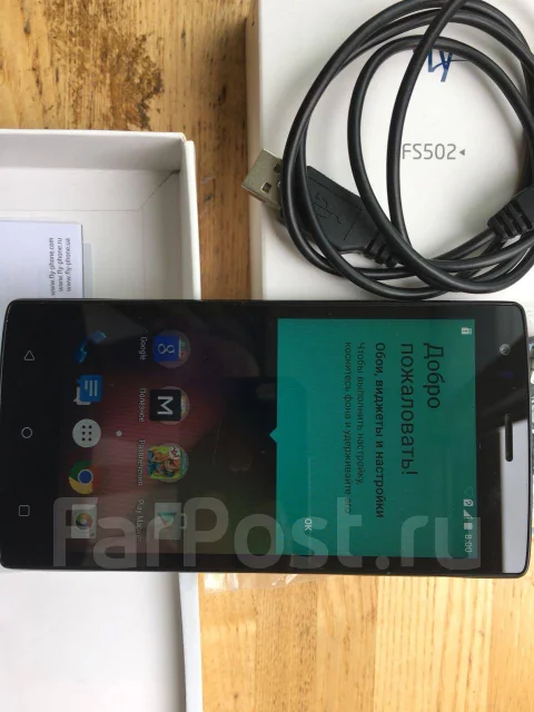 Fly FS502 Cirrus 1. �/�, ������, 3G, 4G LTE, Dual-SIM ����