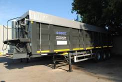 Bodex. Самосвальный полуприцеп-зерновоз 40 куб с задней разгрузкой, 30 000 кг.