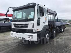 Daewoo Novus. 19 тонн с краном манипулятором Hiab270 - 2018 год, 19 000 кг., 8x4