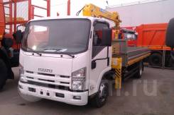 Soosan SCS334. Isuzu NPR75L-M + КМУ Std, борт алюминий 6.2*2.55*0.6м, 5 193 куб. см., 4 630 кг., 4x2