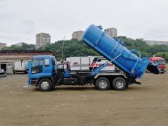 Isuzu. илосос объем бочки 11м3.