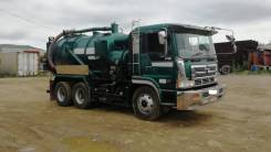 Hino. HINO Илосос 4WD Объем 9.5м3, 21 500 куб. см.