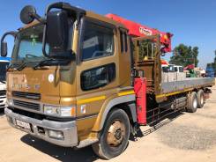 Mitsubishi Fuso. Самогруз , 2003 г. в. стрела 5 тонн, 12 000 куб. см., 15 000 кг.