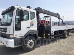 Daewoo. Novus 8 тонн 2018 год с КМУ HIAB HTS 2076, 8 000 кг.