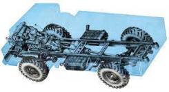 ГАЗ 66. -10, 5 000 куб. см., 2 500 кг., 4x4