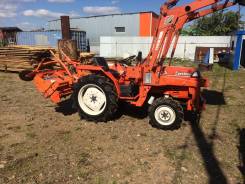 Kubota L1-215. Продам трактор kubota l1-215 с куном и фрезой. С ПСМ., 21,5 л.с.