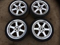 Кованые составные диски Rays 8jj 9jj off 45 с резиной Toyo Proxes. 8.0/9.0x18" 5x114.30 ET45/45