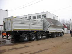 Meusburger Новтрак. Полуприцеп зерновоз (самосвал) 2012, 41 000 кг.