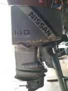 Nissan Marine. 140,00 л.с., 2-тактный, бензиновый, нога X (635 мм), 1998 год год