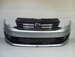 Решетка бамперная. Volkswagen Polo, 602, 612 Двигатели: CFNA, CFNB, CFW, CLSA, CWVA, CZCA