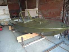 Обь-1. длина 4,20 м., двигатель подвесной, 30,00 л.с., бензин