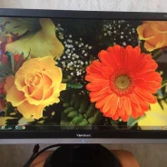 ViewSonic. 22", ���������� �� (LCD)