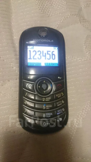 Motorola C261. �/�, ��������� ����