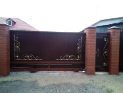 Ворота откатные, распашные, секционные, ковка, и многое другое