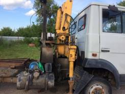 МАЗ. Эвакуатор с краном манипулятором маз, 4 700 куб. см., 5 000 кг., 4x2